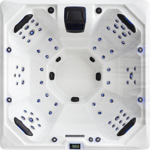 Aussenwhirlpool SPA Pool Schwimspa AWT IN-702 extreme SterlingSilver 212cm - Bild 2 von 12
