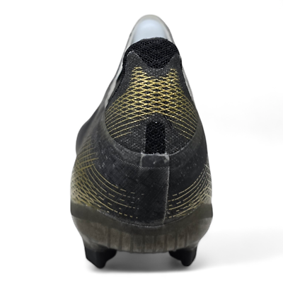 Adidas X Ghosted+ FG - Core Black/Silver Metallic Football Boots