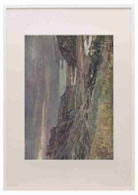 Fowler Robert 1853 1926 Beautiful Wales 1905 Pennard Castle Glamorganshire A3 A
