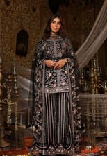 SALWAR KAMEEZ PAKISTANI INDIAN WEDDING PARTY WEAR DRESS BOLLYWOOD SUIT SHARARA
