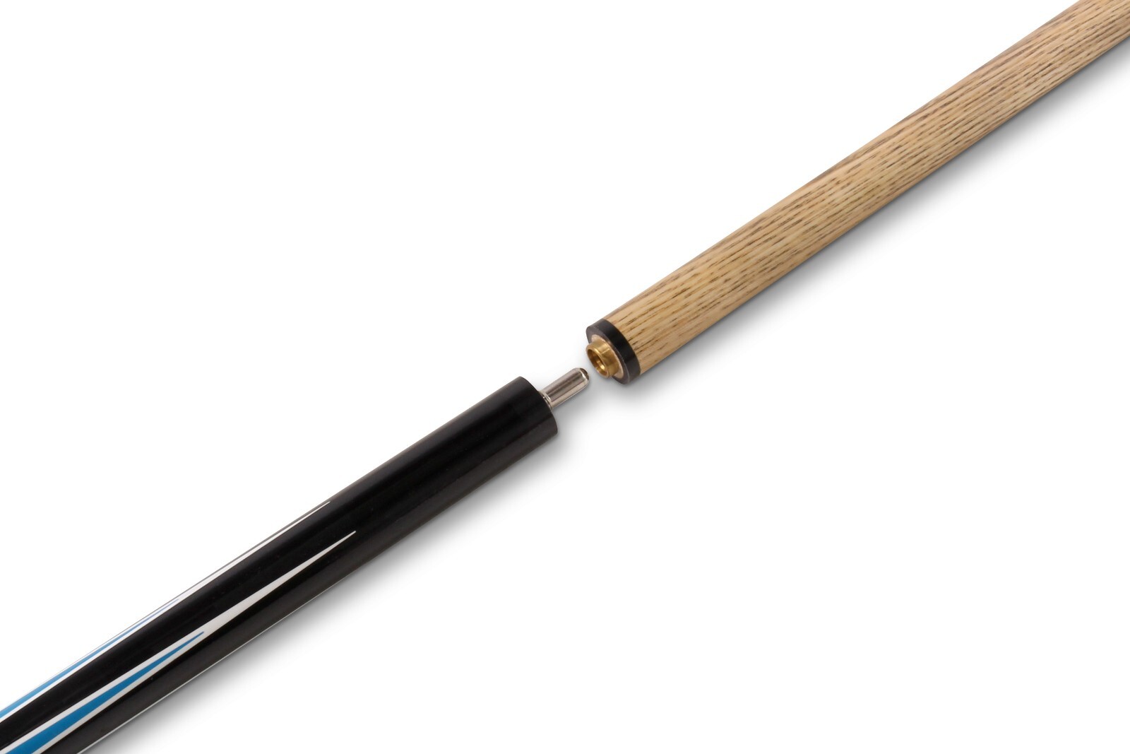 Jonny 8 Ball 52" BLUE PRO-TRIAD Cue - Sleek & Adaptable - Cue Case