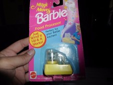 BRAND NEW 1992 BARBIE MAGIC MOVES Food Processor 7561A