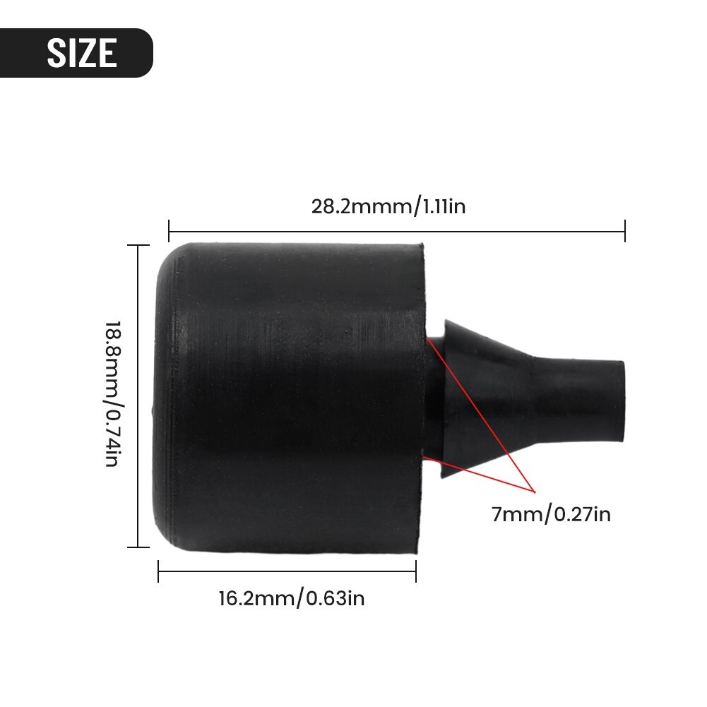 Parts Top Rubber Pier AntiCollision Door Bumper Stop Brand New Durable