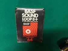 8 TRACK BASF SOUND LOOP 8+ 45 Minutes Unrecorded 8 TRACK TAPE New Sealed