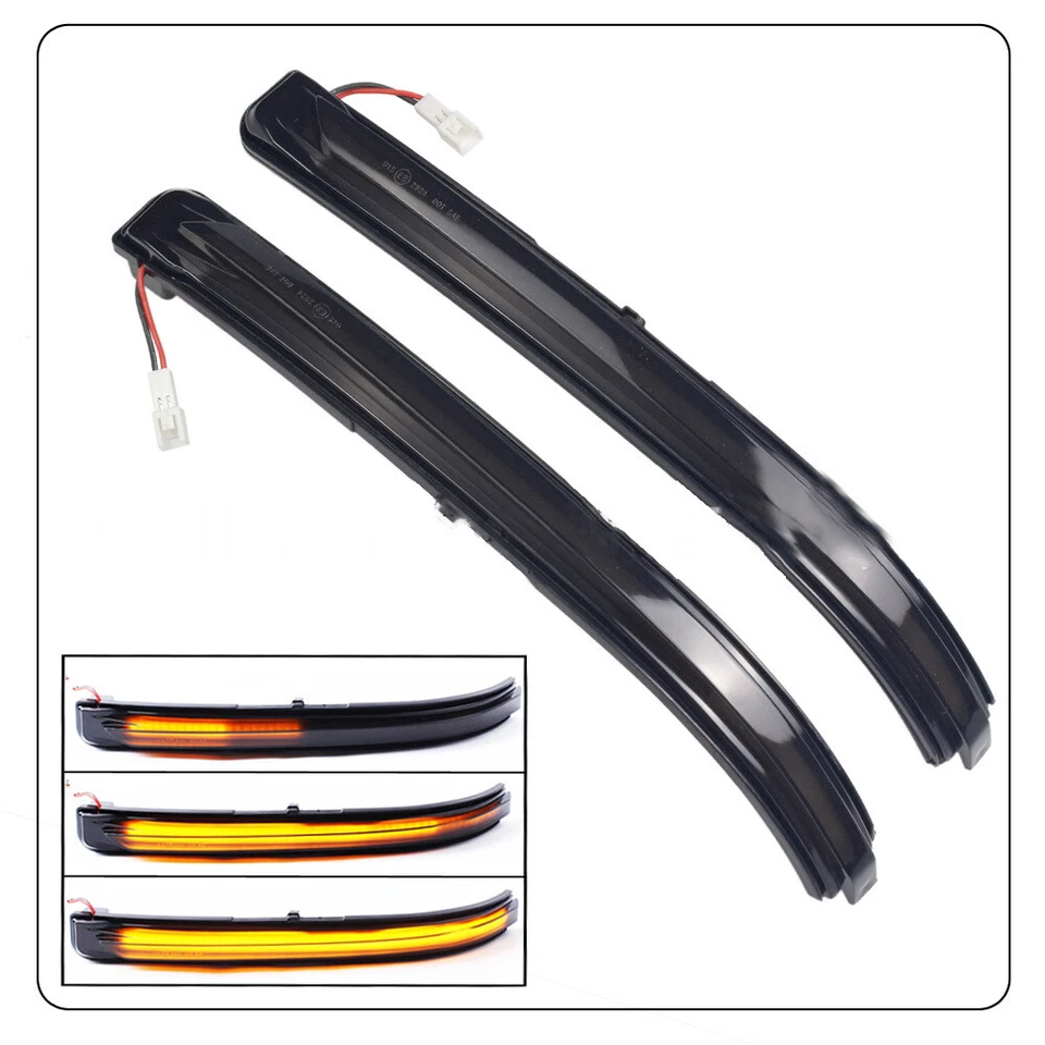 Par de luces de giro del espejo retrovisor lateral Peugeot 3008 5008 Citroën Foto 2 de 4