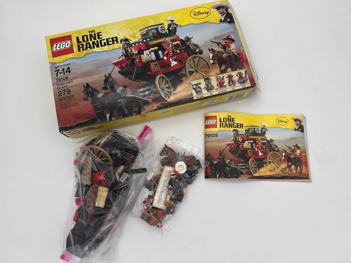 LEGO The Lone Ranger: Stagecoach Escape (79108) Complete w/box and instructions - Picture 2 of 7
