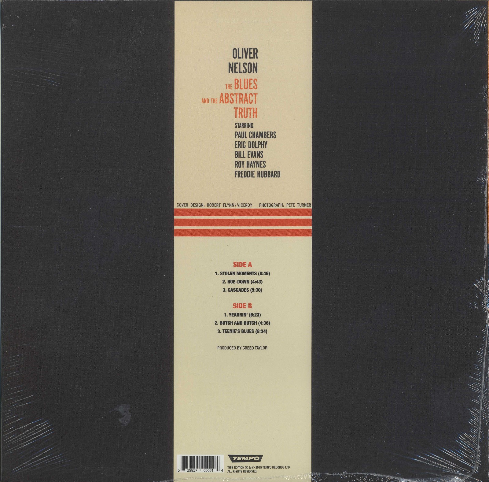 OLIVER NELSON - The Blues And The Abstract Truth - New Sealed Jazz LP