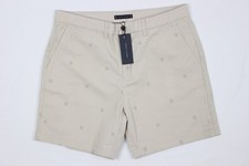 Tommy Hilfiger Mens Allover Logo Chino Shorts...