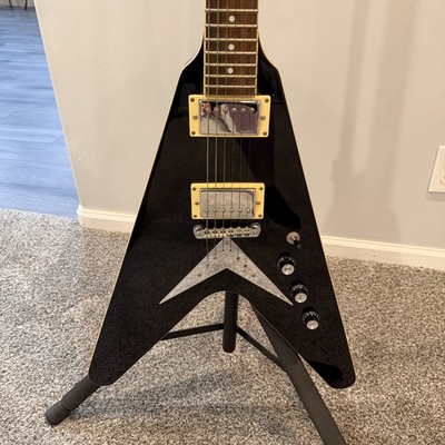 Hamer Vector XT Flying V Guitar - 2005 - Black - Very Nice | eBay