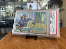 PSA 10 Bo Bichette 1991 SP Variation Wave Refractor 2021 Stadium Club Chrome