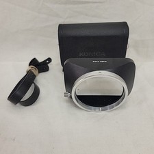 Konica Rectangular Metal Hood for Konica 24mm or 28mm Wide Angle Hexanon AR Lens