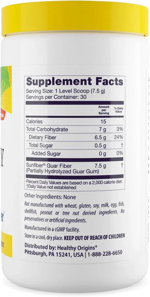 Fibra saludable (totalmente natural, no transgénica, sin gluten, apoyo digestivo, prebiótico), Foto 3 de 4