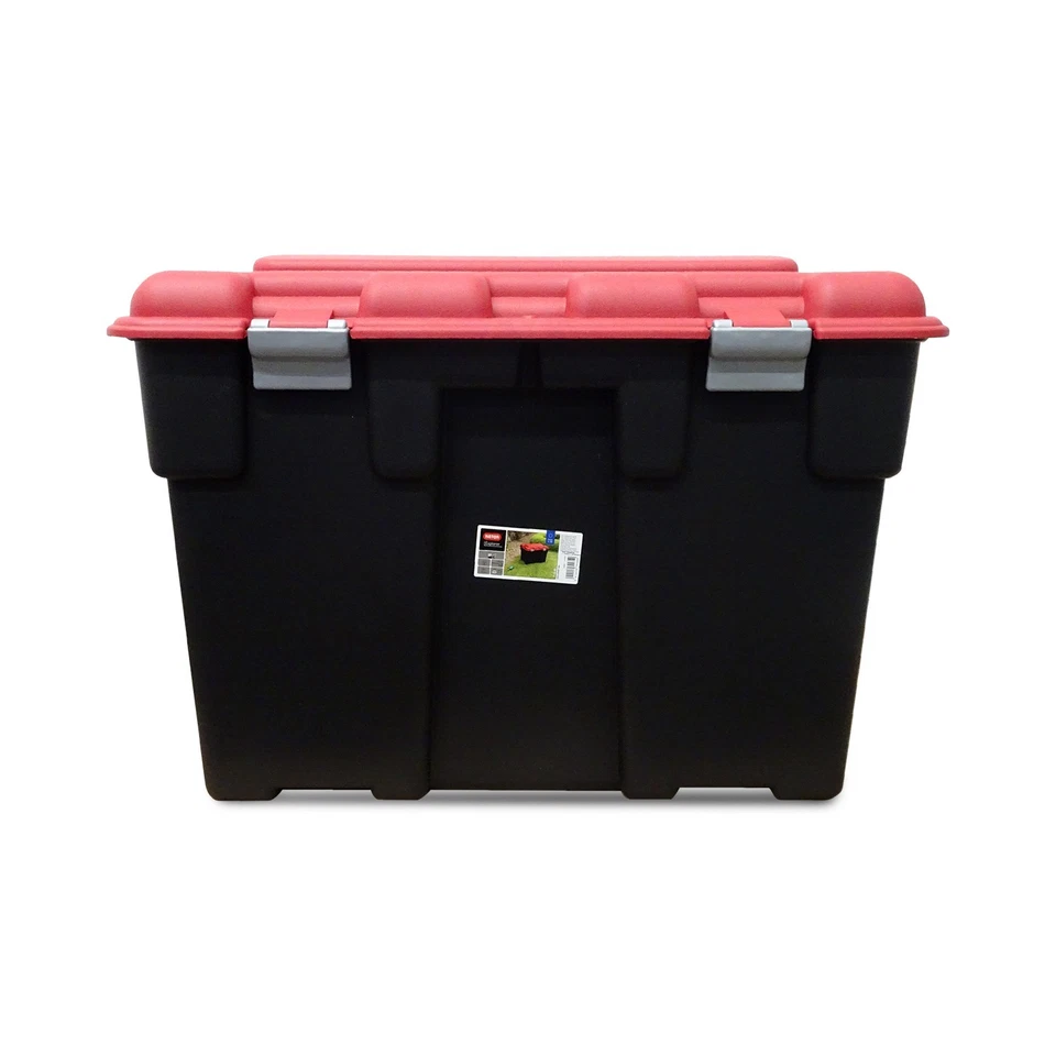 Keter Explorer Aufbewahrungsbox 185 L rot-schwarz