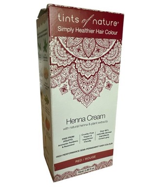 Tints Of Nature Hair Color Henna Cream Red 2.46 Oz