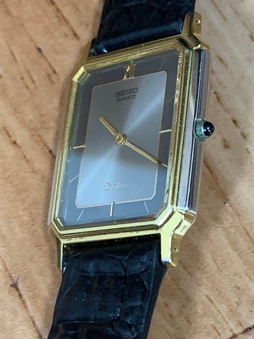 SEIKO DOLCE Rectangular 80s Watch Model SGP30 952… - image 11