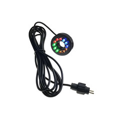 Underwater 12-LED Warm Light Ring Fountain Fish Pond Water Garden No AC Adapter
