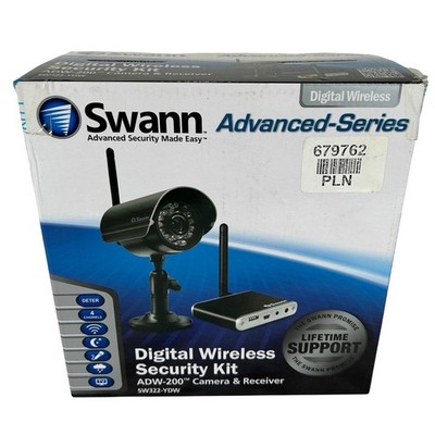 Swann ADW-200 Advanced Series Digital Wireless Security Kit SW322-YDW Camera New