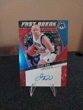 2024-25 Panini Mosaic Autographs Fast Break Jason Kidd /49