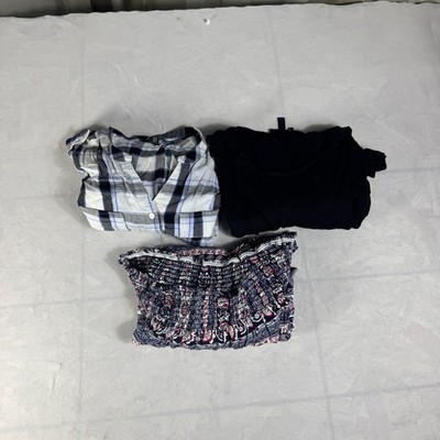 Jessica Simpson Moa Moa Jones New York Womens Blouse Top Multicolor 2X Lot Of 3