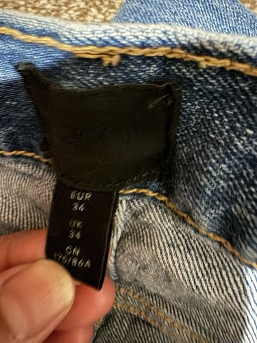 Men's Skinny Fit Jeans Size 34 - Picture 8 of 10
