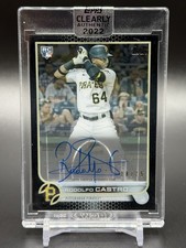 2022 Topps Clearly Authentic Autographs - Rodolfo Castro /75 #CCA-RCA