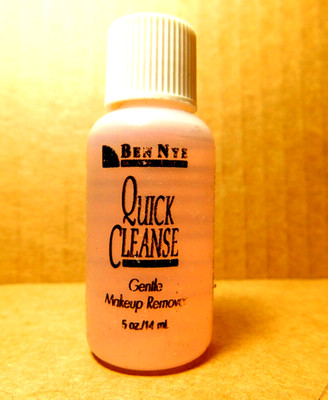 Ben Nye~Quick Cleanse Gentle Makeup Remover 5 fl. oz./ 14 ml. New/ Old Stock