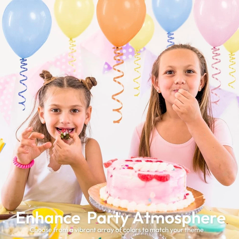 Cinta rizadora negra brillante de 500 yardas para envolver regalos, globo de 1/5 pulgada de ancho Foto 4 de 4