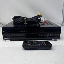 Magnavox VR9965AT01 VHS HQ Hi-Fi 4 Head VCR Video Recorder Tested w Remote