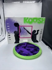 Vintage OddzOn Products Koosh Neon Jumpshot Over The Door Basketball Hoop 1992