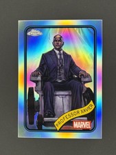 Professor Xavier 2025 Topps Chrome Marvel #27 Refractor