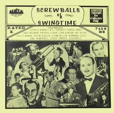 LP Bud Freeman / Shelly Manne / Glen Miller / Kay Kyser / a.o. Screwballs Of Sw