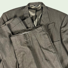 Vintage Nino Cerruti 2-Piece Single Button Suit Men's 46L Wool Union Made in USA