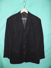 Exc Vtg BROOKS BROTHERS BLACK CAMEL HAIR SPORT COAT, LINED, USA, Sz 44-LONG