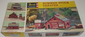 Vintage Revell Summer Stock Theater Model Kit # T 9035 249 Un Built