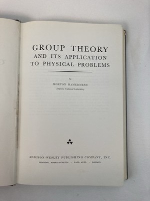 Group Theory and It's Application to Physical Problems | Morton Hamermesh