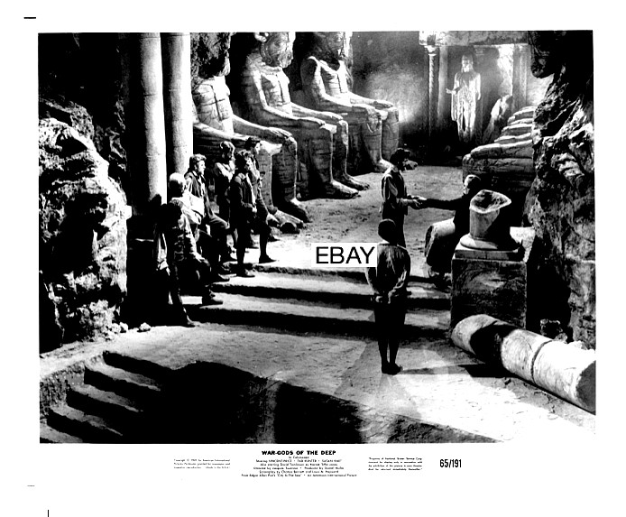 SALE: WAR-GODS OF THE DEEP 1965 ORIGINAL HORROR MOVIE PHOTO #2 VINCENT PRICE