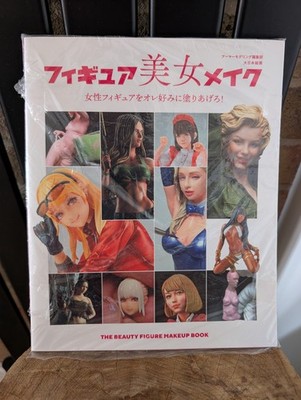 Figure Beauty Make-up Guide Book How to Paint Female Figures Hobby Model Resin