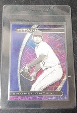 2021 Panini Chronicles - Titan Shohei Ohtani #6 Blue Velocity Prizm