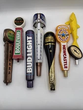 7 Beer Tap Handles Assorted - Boulevard Dogfish Head Sam Adams Stella Artois +