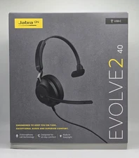 Jabra Evolve2 40 - USB-C MS Teams Mono - 24089-899-899