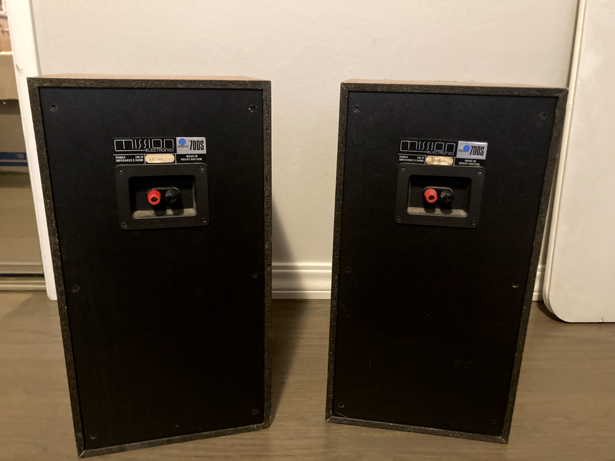 Mission 700S audiophile vintage speakers; Made in England | eBay