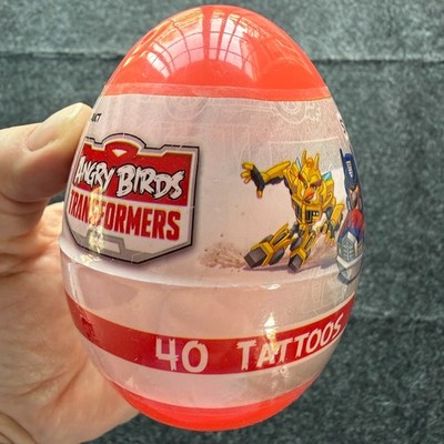 Angry Birds Transformers Surprise Egg Sealed Tattoo Toy Hasbro 2014