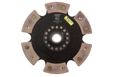 ACT 6220012 6 Pad Rigid Race Clutch Disc for 1990-1991 Acura Integra RS 1.8L L4