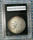 1878 8tf morgan silver dollar AU!