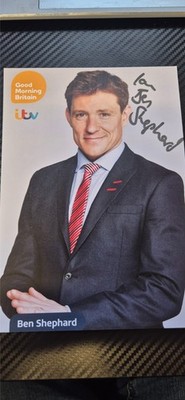 Ben Shephard (Good Morning Britain) signiertes Foto