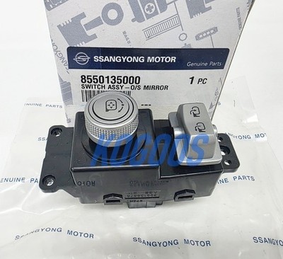 Genuine Out side Mirror Switch for Ssangyong TIVOLI +LHD Only #8550135000