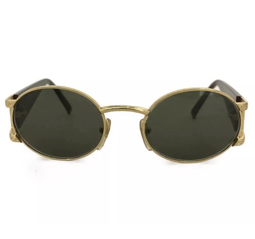 GIANNI VERSACE Medusa MOD S60 Eyewear Sunglasses Brown/Yellow Gold - Picture 7 of 8