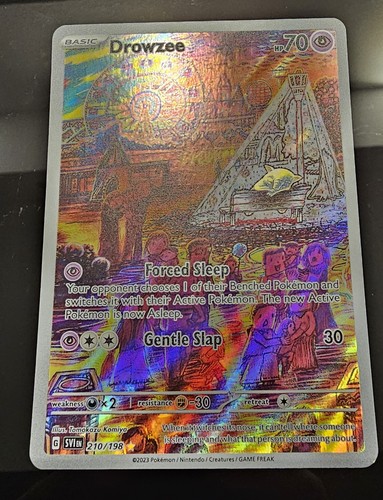 Drowzee Holo Illustration Rare SV01 Scarlet & Violet Base Set 210/198 NM Pokemon