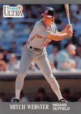 1991 Fleer Ultra - Mitch Webster #116