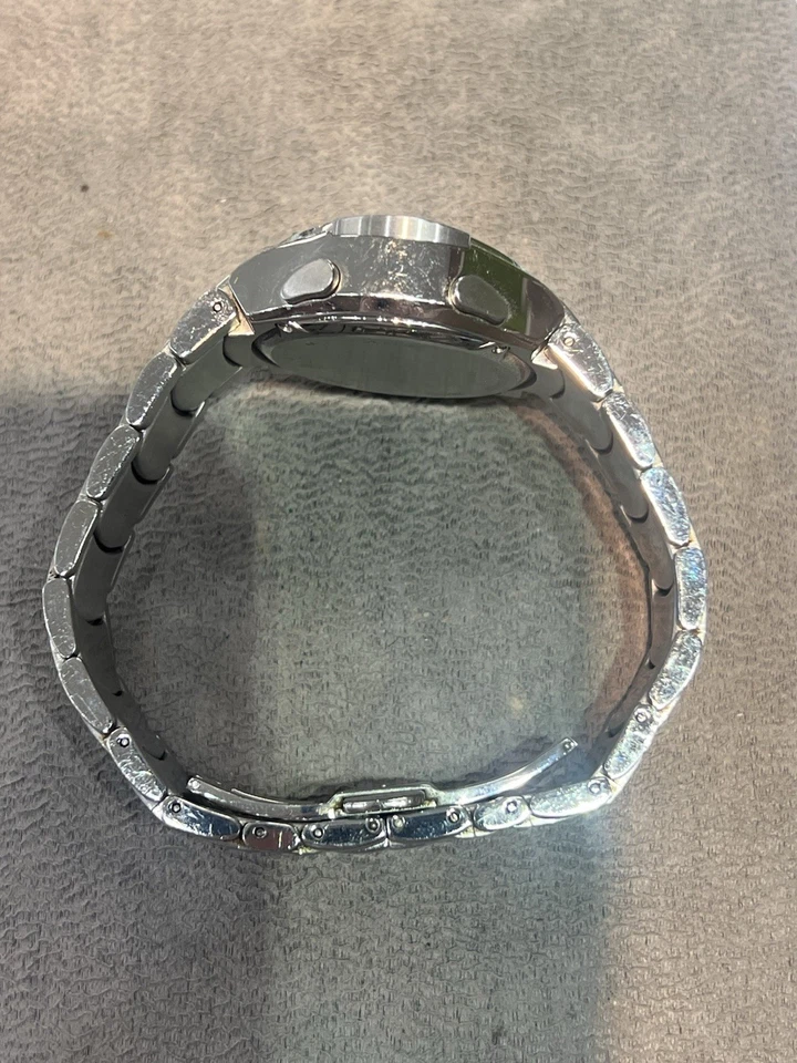 Men’s Bulova Accutron Watch~Breckenridge Black Dial~Chronograph~Digital ~Alarm - Image 3 of 4